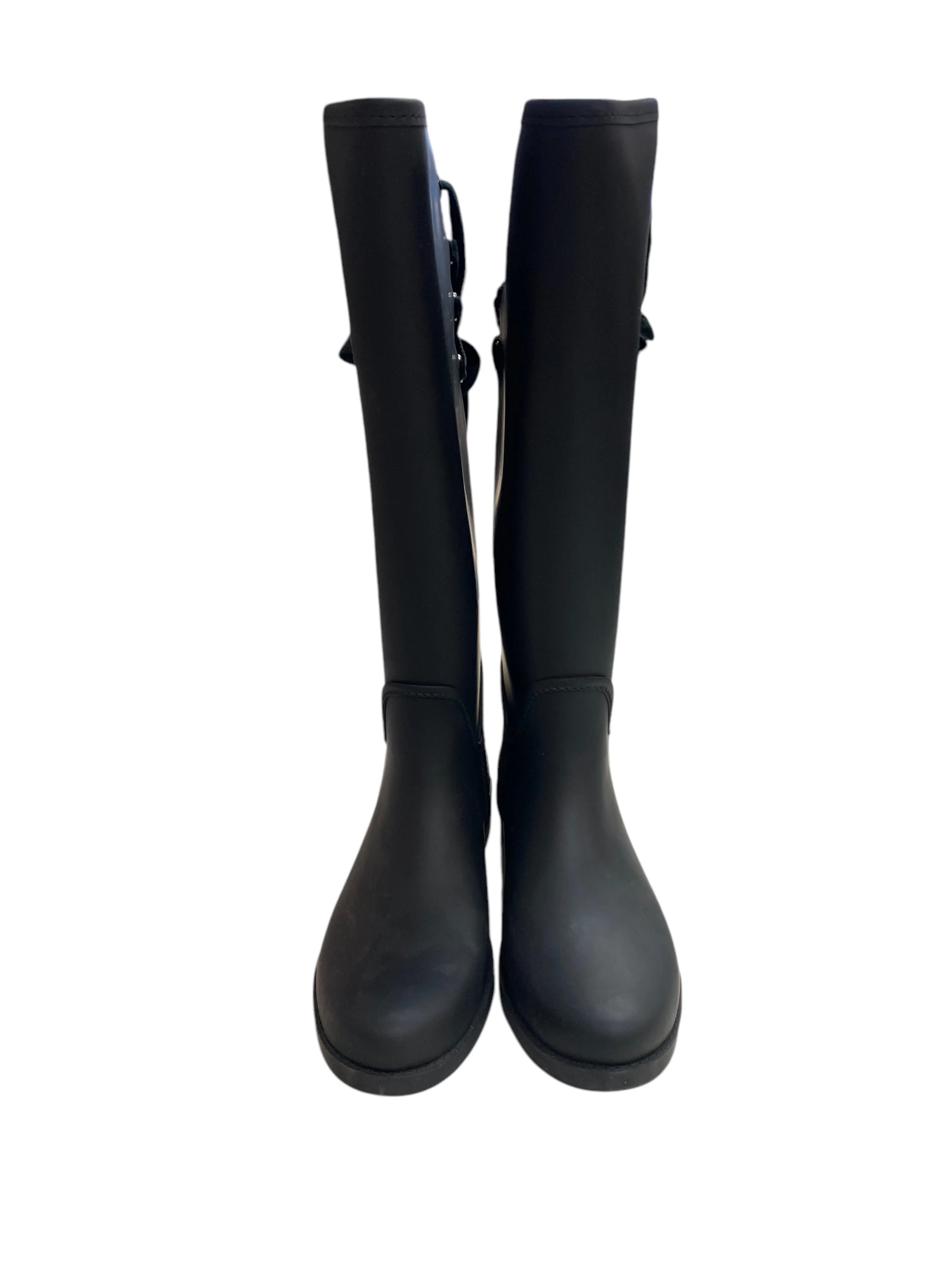 Boots Designer By Coach In Black, Size:7